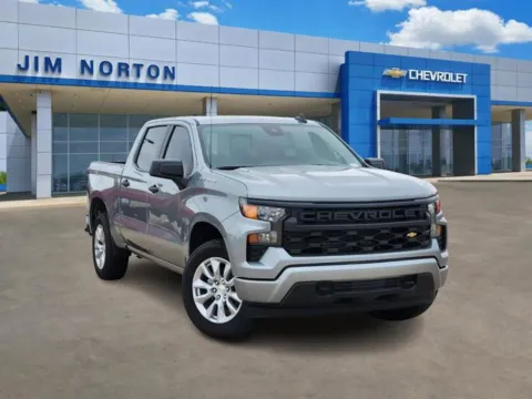 Gray 2026 Chevrolet Silverado 1500 Custom for sale in Broken Arrow, OK