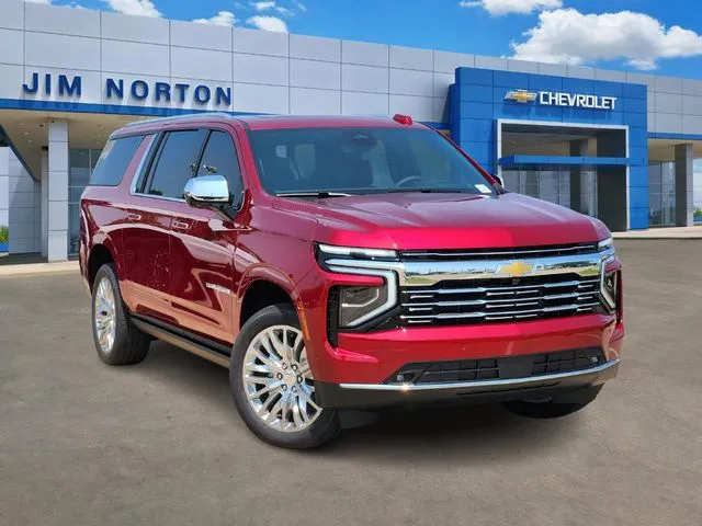 Red 2025 Chevrolet Suburban Premier for sale in Broken Arrow, OK
