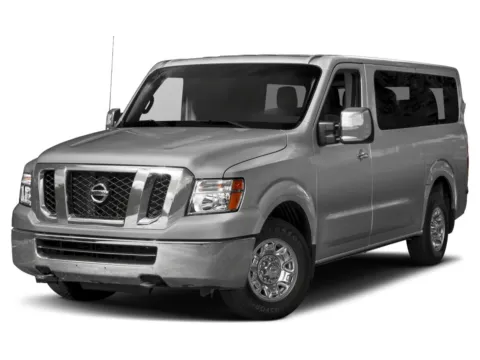 Blue 2016 Nissan NV Passenger SL for sale in Broken Arrow, OK
