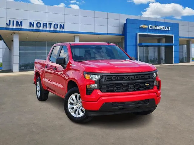 Red 2026 Chevrolet Silverado 1500 Custom for sale in Broken Arrow, OK