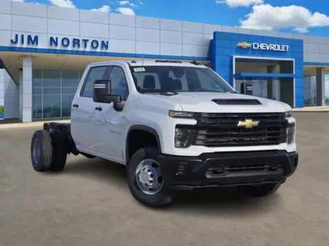 White 2025 Chevrolet Silverado 3500HD Work Truck for sale in Broken Arrow, OK