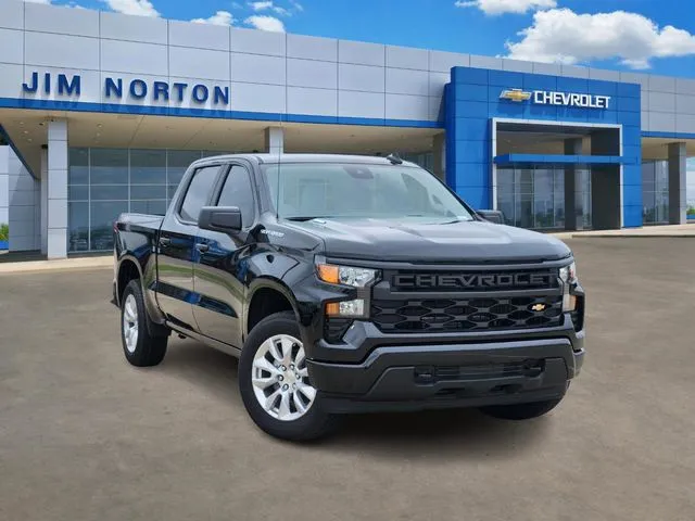 Black 2026 Chevrolet Silverado 1500 Custom for sale in Broken Arrow, OK