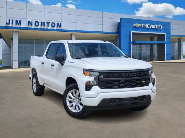 White 2026 Chevrolet Silverado 1500 Custom for sale in Broken Arrow, OK