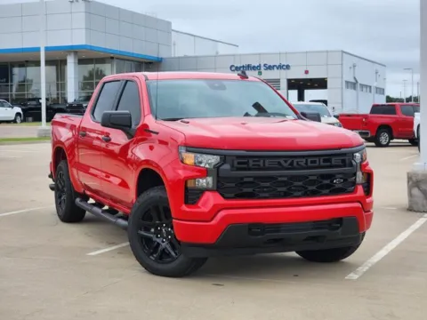 Red 2026 Chevrolet Silverado 1500 Custom for sale in Broken Arrow, OK