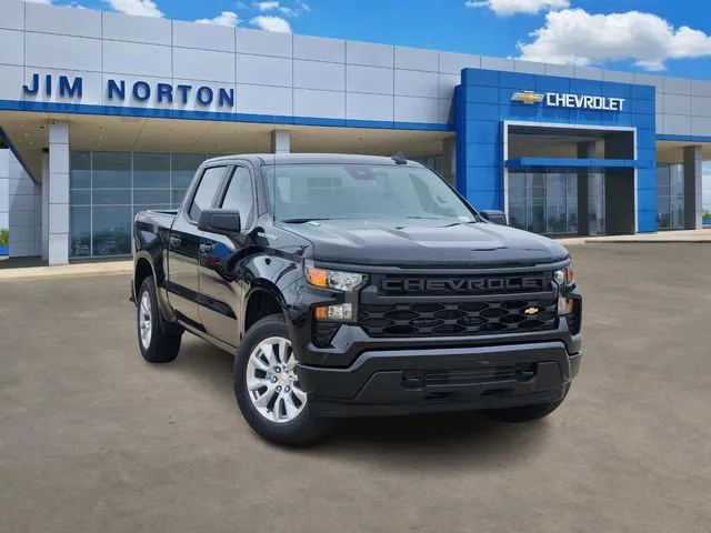 Black 2026 Chevrolet Silverado 1500 Custom for sale in Broken Arrow, OK