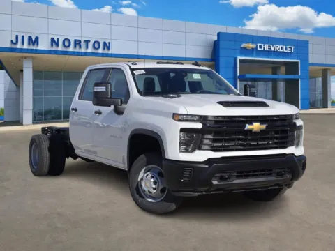 White 2025 Chevrolet Silverado 3500HD Work Truck for sale in Broken Arrow, OK
