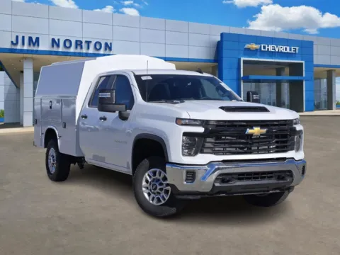 White 2025 Chevrolet Silverado 2500HD Work Truck for sale in Broken Arrow, OK