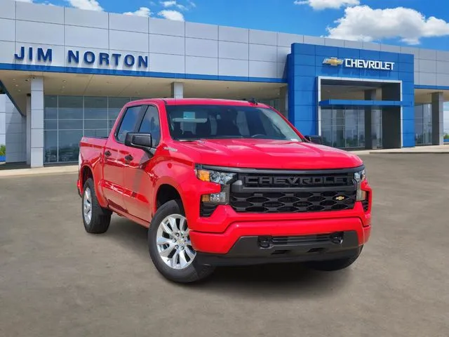 Red 2026 Chevrolet Silverado 1500 Custom for sale in Broken Arrow, OK