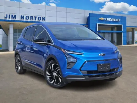 Blue 2022 Chevrolet Bolt EV 2LT for sale in Broken Arrow, OK