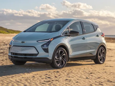 Blue 2022 Chevrolet Bolt EV 2LT for sale in Broken Arrow, OK