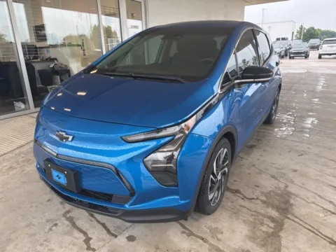 Blue 2022 Chevrolet Bolt EV 2LT for sale in Broken Arrow, OK