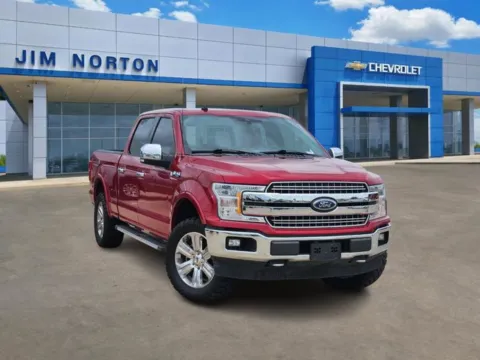 Red 2020 Ford F-150 Lariat for sale in Broken Arrow, OK