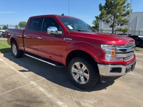 Red 2020 Ford F-150 Lariat for sale in Broken Arrow, OK