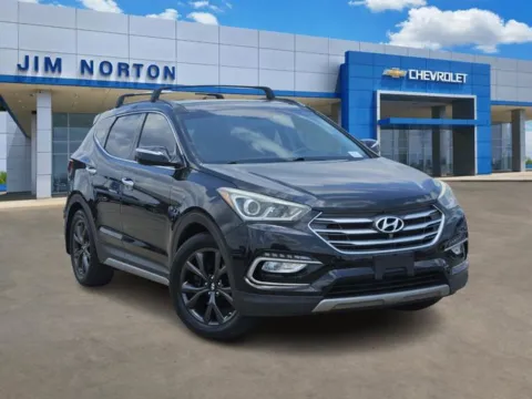 Black 2018 Hyundai Santa Fe Sport 2.0T Ultimate for sale in Broken Arrow, OK