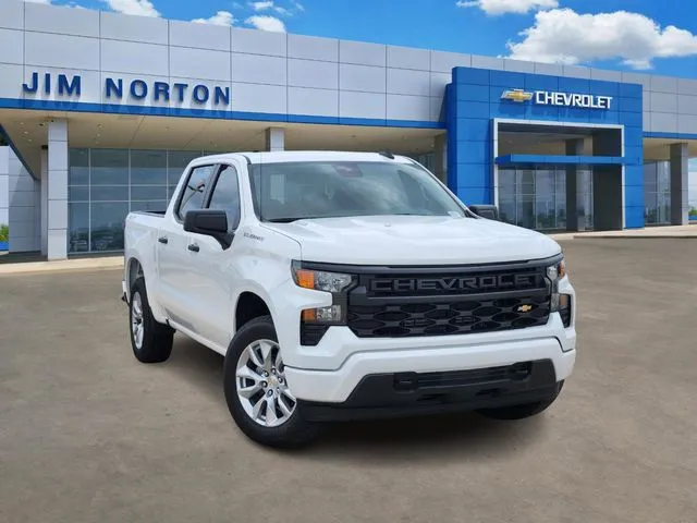 White 2026 Chevrolet Silverado 1500 Custom for sale in Broken Arrow, OK