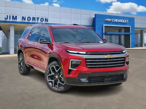 Red 2026 Chevrolet Traverse High Country for sale in Broken Arrow, OK