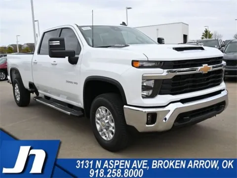 White 2025 Chevrolet Silverado 3500HD LT for sale in Broken Arrow, OK