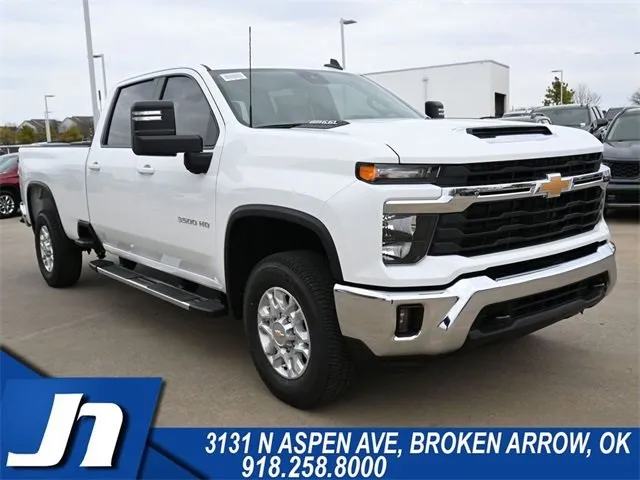 White 2025 Chevrolet Silverado 3500HD LT for sale in Broken Arrow, OK