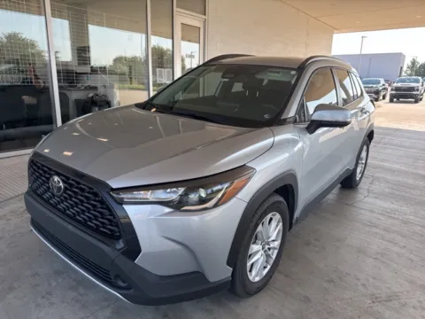 Silver 2023 Toyota Corolla Cross LE for sale in Broken Arrow, OK