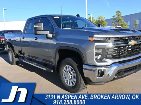Gray 2025 Chevrolet Silverado 3500HD LT for sale in Broken Arrow, OK