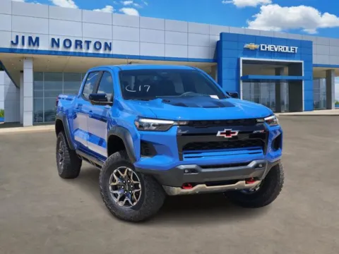 Blue 2026 Chevrolet Colorado ZR2 for sale in Broken Arrow, OK