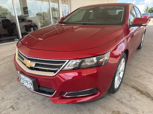 Red 2015 Chevrolet Impala LT for sale in Broken Arrow, OK