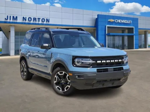 Blue 2022 Ford Bronco Sport Outer Banks for sale in Broken Arrow, OK