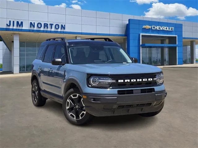 Blue 2022 Ford Bronco Sport Outer Banks for sale in Broken Arrow, OK