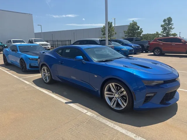 Blue 2017 Chevrolet Camaro SS for sale in Broken Arrow, OK