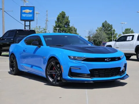 Blue 2022 Chevrolet Camaro SS for sale in Broken Arrow, OK