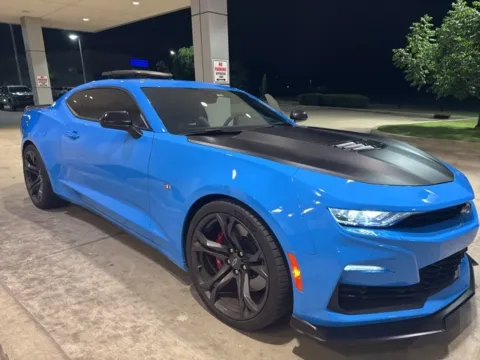 Blue 2022 Chevrolet Camaro SS for sale in Broken Arrow, OK