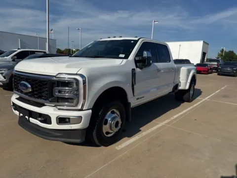 White 2024 Ford F-350SD Platinum for sale in Broken Arrow, OK