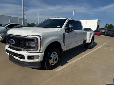 White 2024 Ford F-350SD Platinum for sale in Broken Arrow, OK