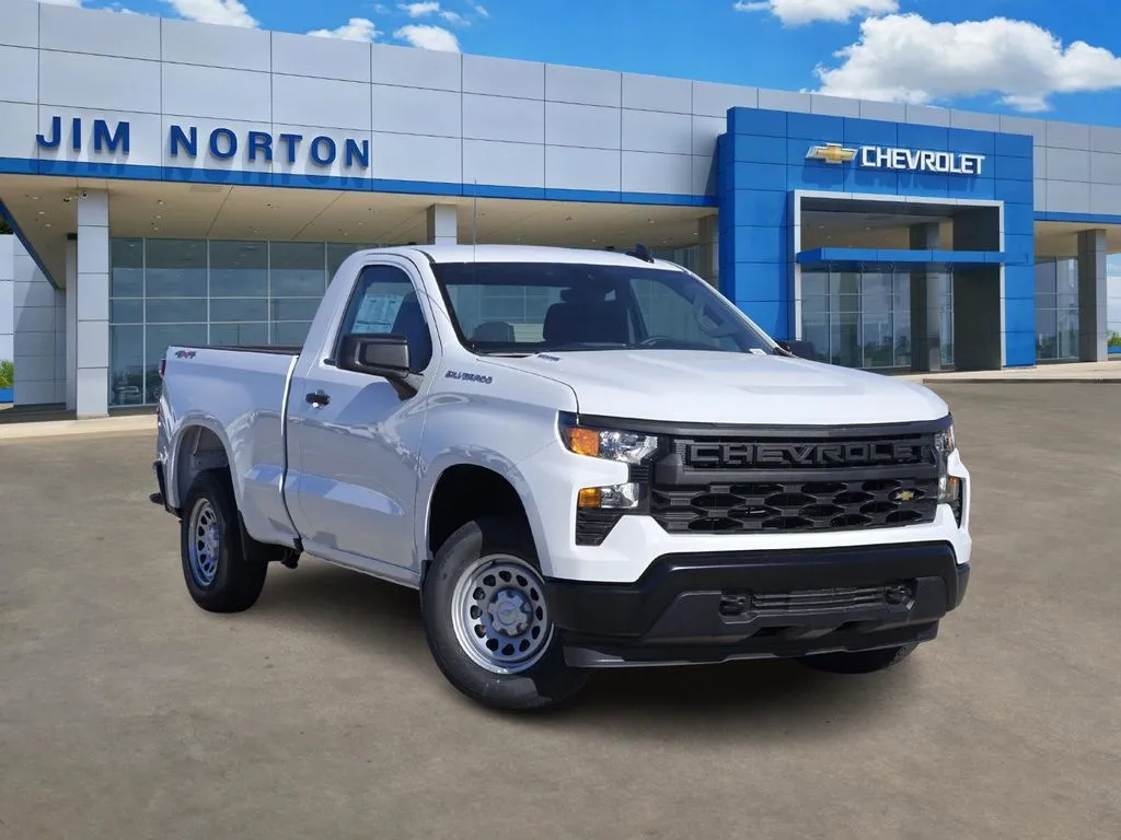 White 2026 Chevrolet Silverado 1500 WT for sale in Broken Arrow, OK