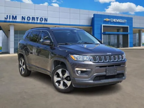 Gray 2018 Jeep Compass Latitude for sale in Broken Arrow, OK