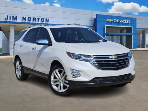 White 2018 Chevrolet Equinox Premier for sale in Broken Arrow, OK