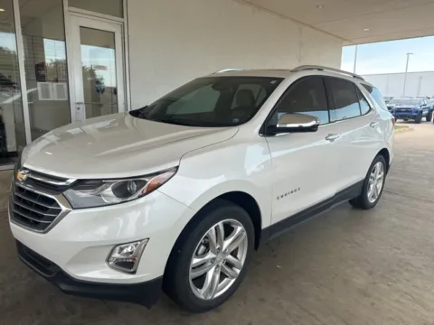 White 2018 Chevrolet Equinox Premier for sale in Broken Arrow, OK