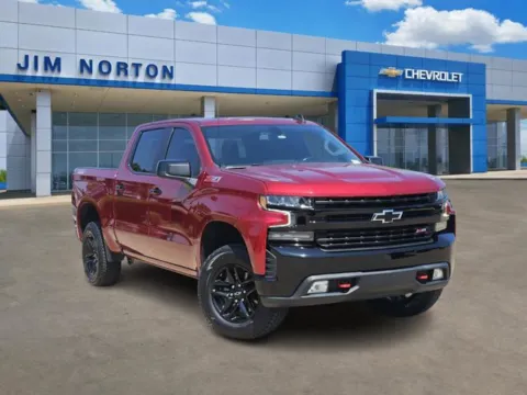 Red 2021 Chevrolet Silverado 1500 LT Trail Boss for sale in Broken Arrow, OK