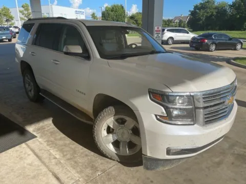 White 2016 Chevrolet Tahoe LTZ for sale in Broken Arrow, OK
