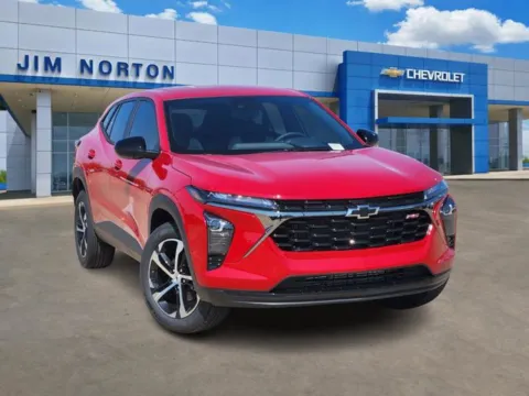Red 2026 Chevrolet Trax 1RS for sale in Broken Arrow, OK