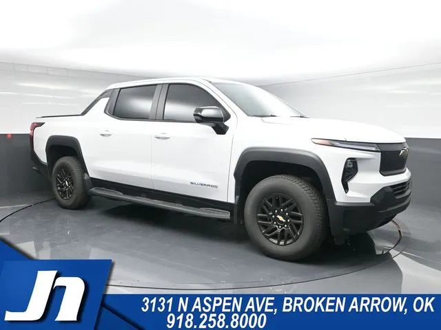 White 2024 Chevrolet Silverado EV Work Truck for sale in Broken Arrow, OK
