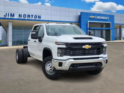 White 2025 Chevrolet Silverado 3500HD Work Truck for sale in Broken Arrow, OK