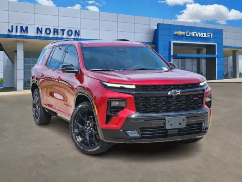 Red 2026 Chevrolet Traverse RS for sale in Broken Arrow, OK