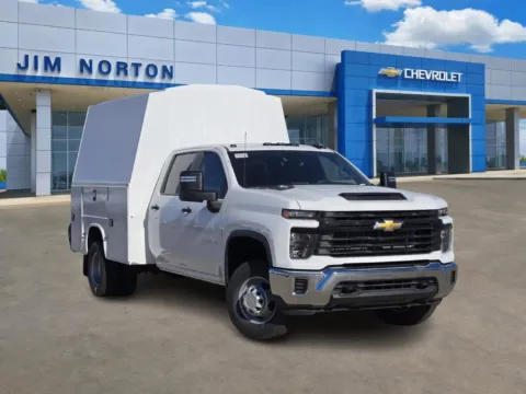 White 2025 Chevrolet Silverado 3500HD Work Truck for sale in Broken Arrow, OK