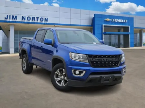 Blue 2020 Chevrolet Colorado Z71 for sale in Broken Arrow, OK