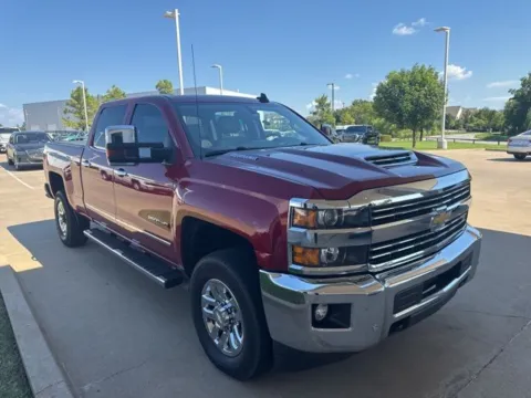Red 2019 Chevrolet Silverado 2500HD LTZ for sale in Broken Arrow, OK