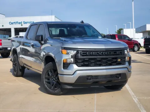 Gray 2025 Chevrolet Silverado 1500 Custom for sale in Broken Arrow, OK