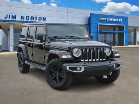 Black 2022 Jeep Wrangler Unlimited Sahara for sale in Broken Arrow, OK