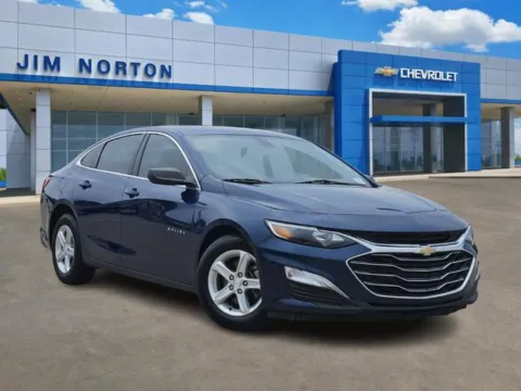 Blue 2019 Chevrolet Malibu LS for sale in Broken Arrow, OK