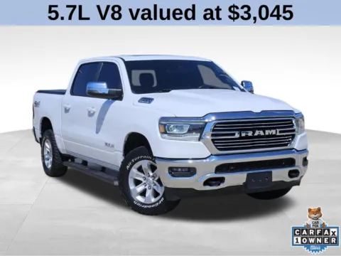 White 2023 Ram 1500 Laramie for sale in Broken Arrow, OK